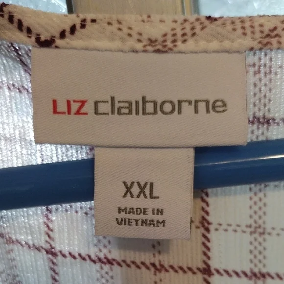 Liz Claiborne 3/4 Sleeve Blouse - Picture 3 of 11